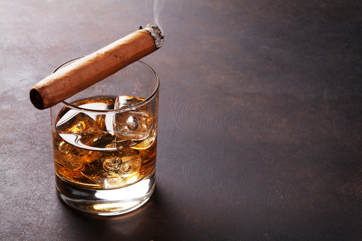 Cigars at the dinner